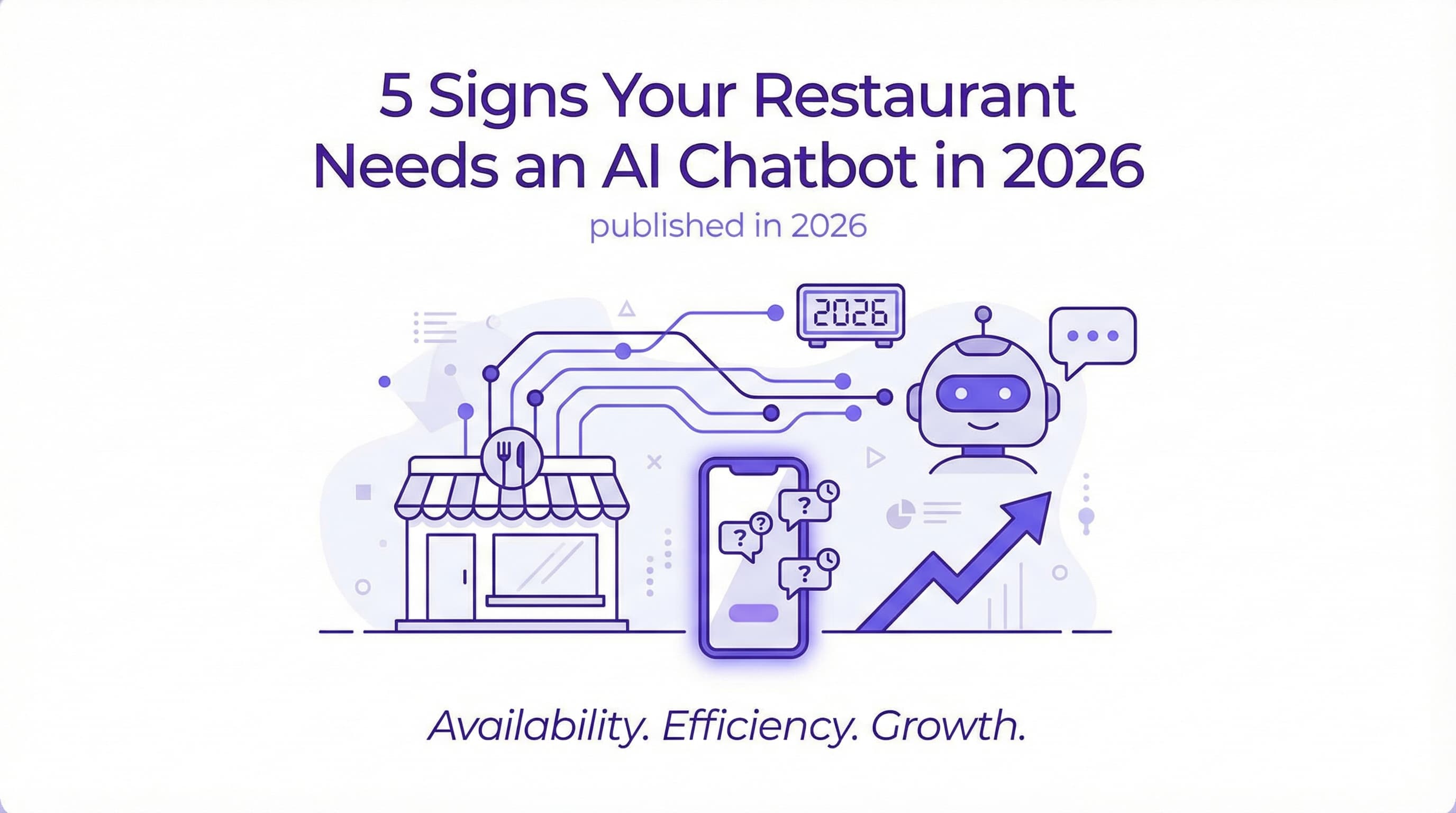 5 Signs Your Restaurant Needs an AI Chatbot (2026 Guide) - Complete guide