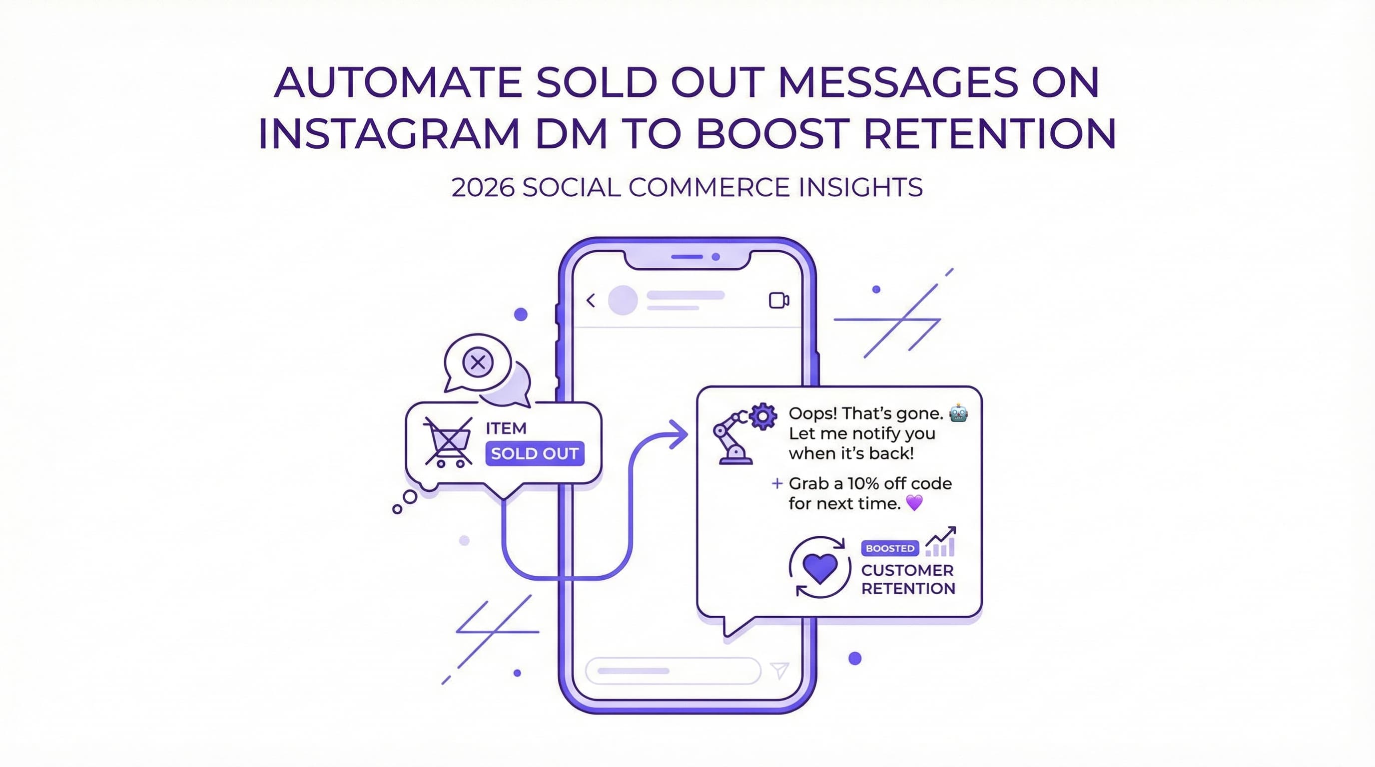Automate Sold Out Messages on Instagram DM to Boost Retention