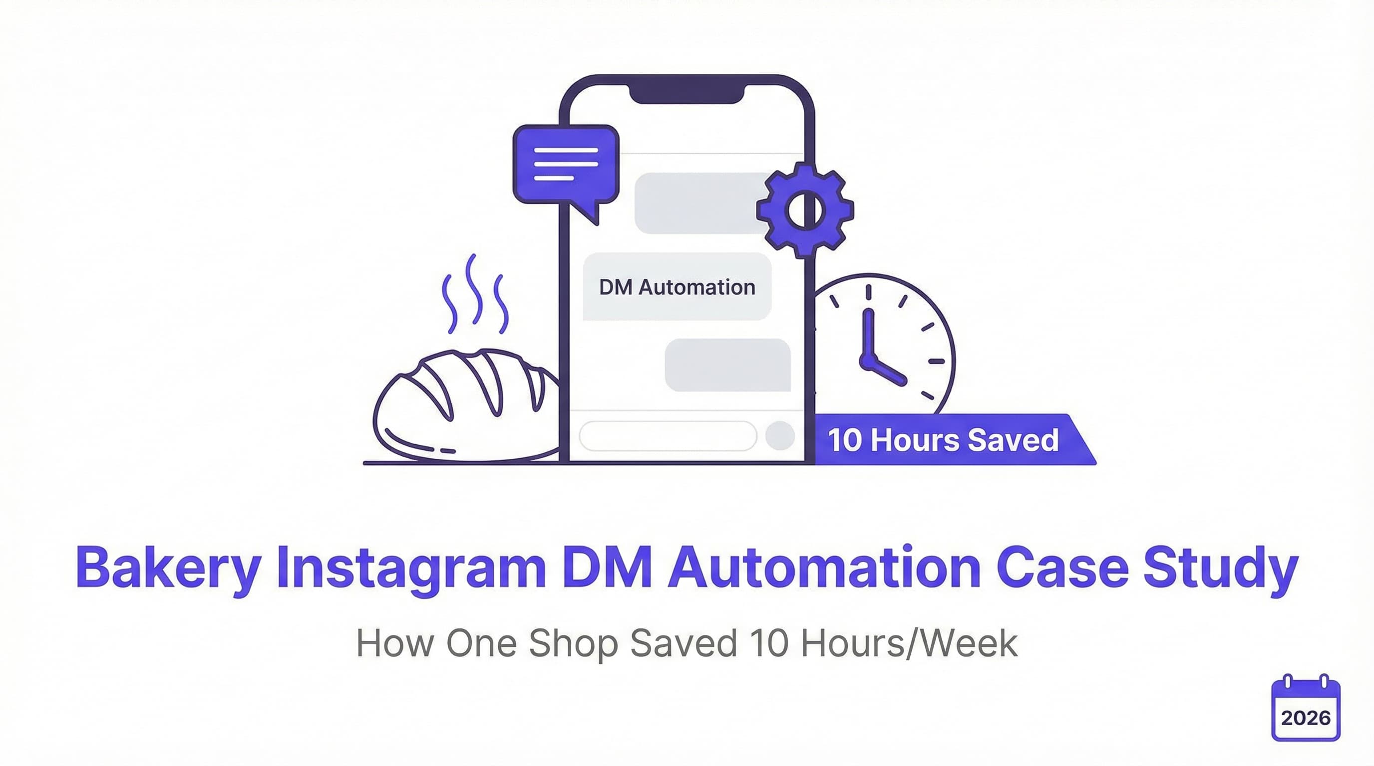 Bakery Instagram DM Automation Case Study: How One Shop Saved 10 Hours/Week