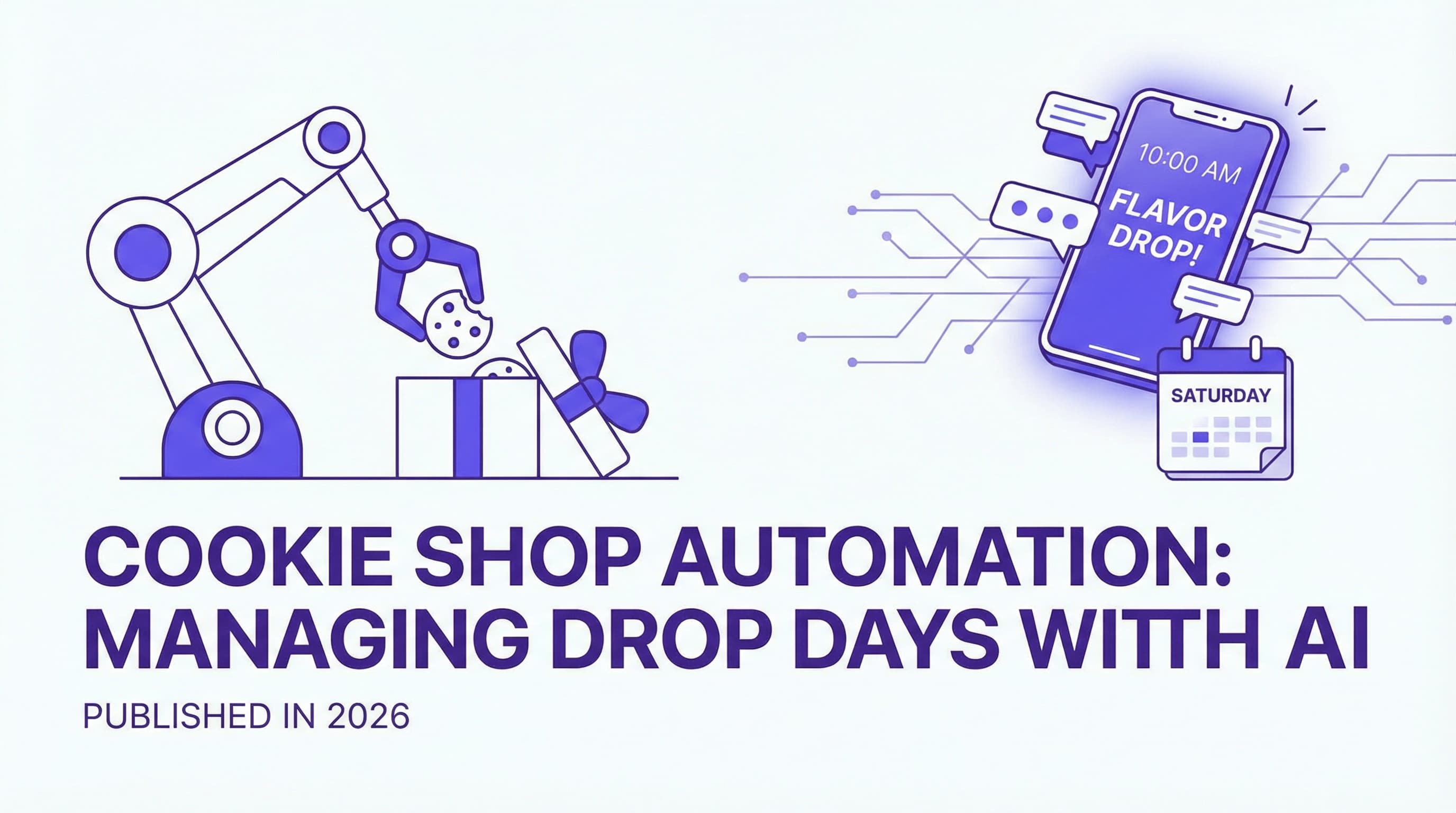 Cookie Shop Automation: Managing Drop Days with AI