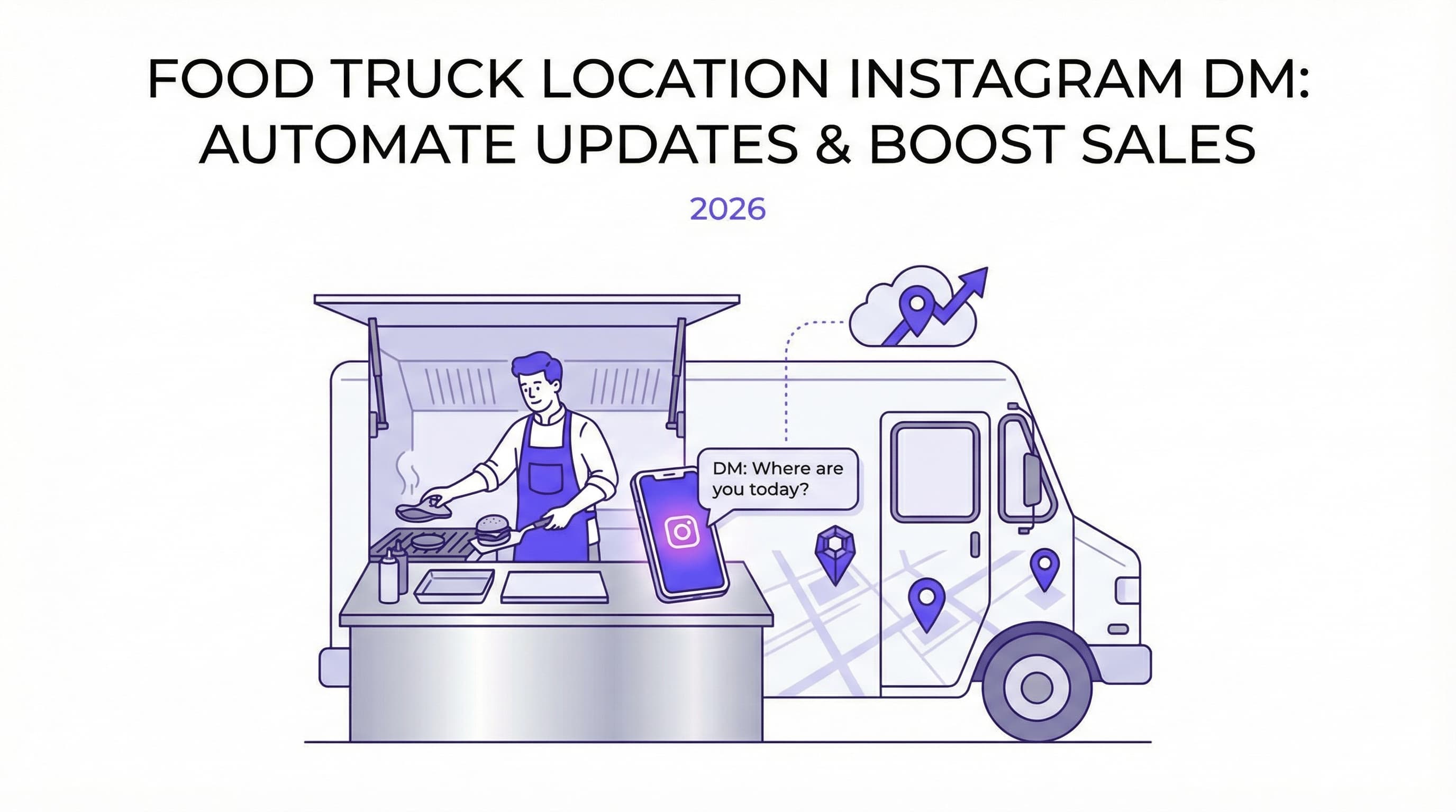 Food Truck Location Instagram DM: Automate Updates & Sales - Complete guide