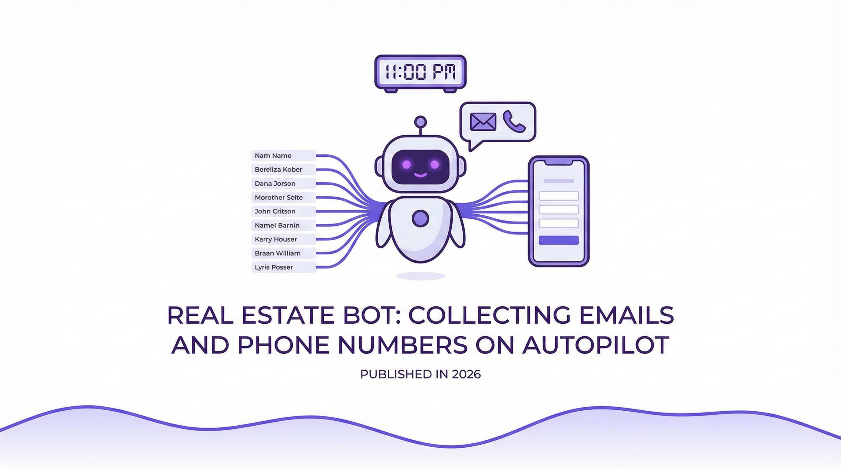 Real Estate Bot: Collecting Emails and Phone Numbers on Autopilot
