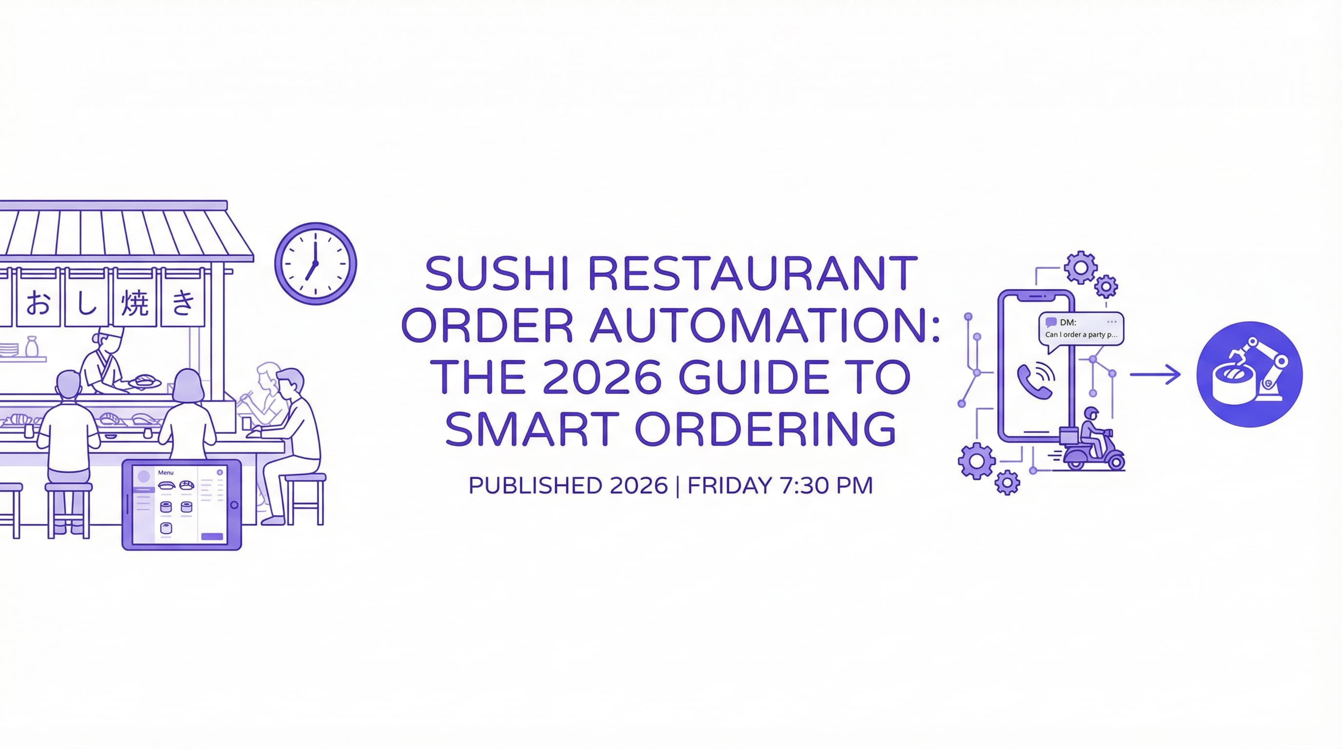 Sushi Restaurant Order Automation: The 2026 Guide to Smart Ordering