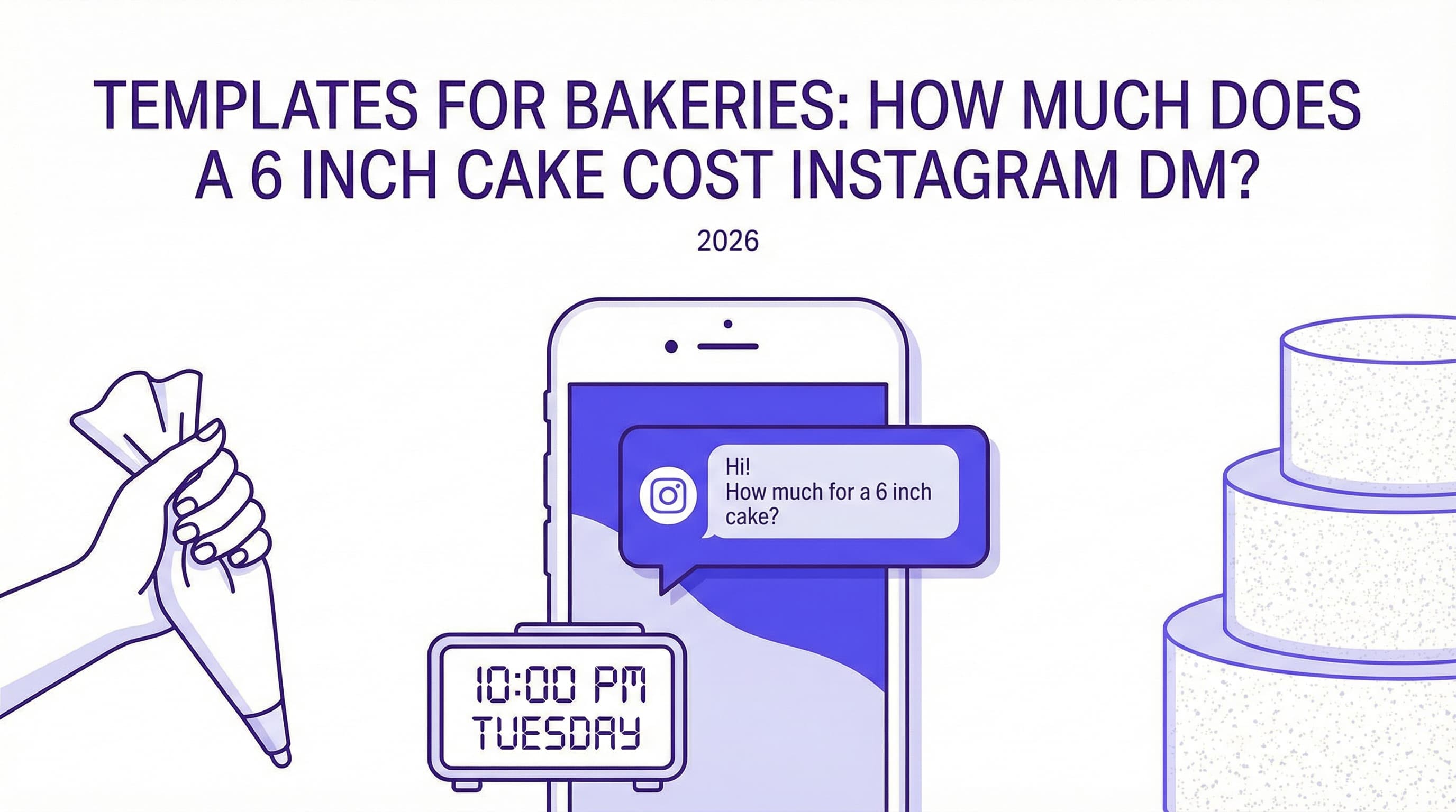 How Much Does a 6 Inch Cake Cost Instagram DM? Free Templates - Complete guide