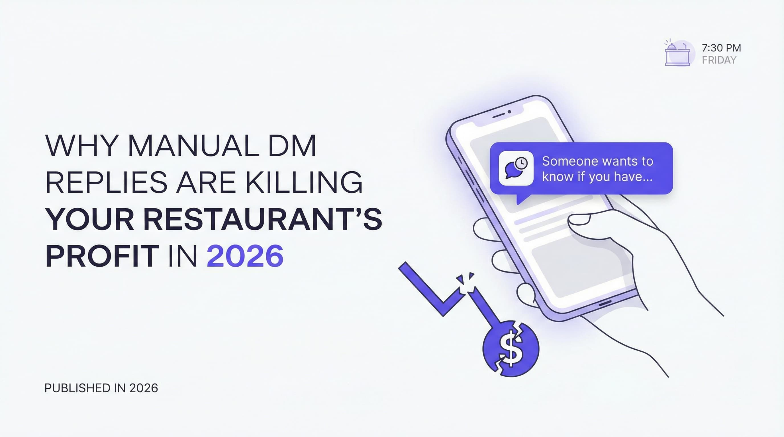 Why Manual DM Replies Are Killing Your Restaurant's Profit - Complete guide